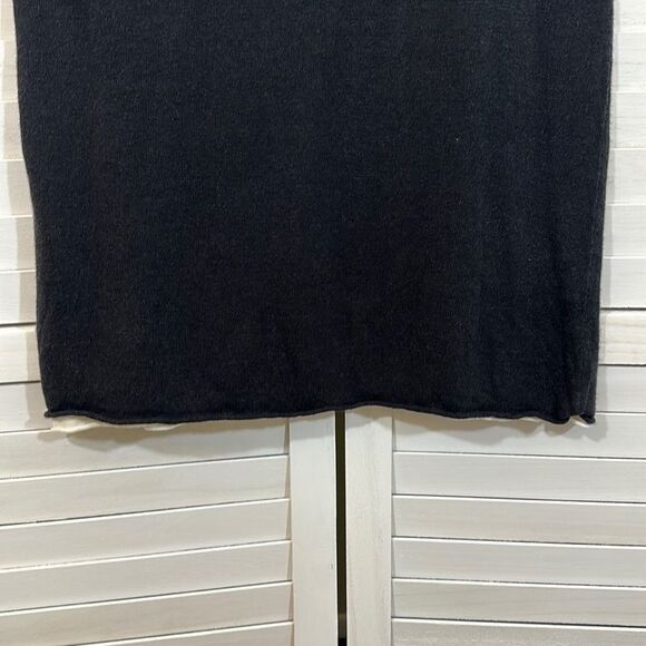 J. Jill Tank Sweater Small Linen Blend Lightweight Black * - Picture 6 of 11